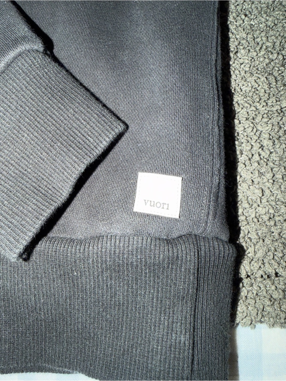 Vuori Restore Half-Zip Hoodie. - Picture 3 of 3